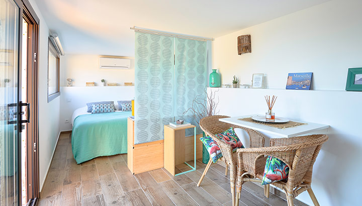 Chambre Turquoise